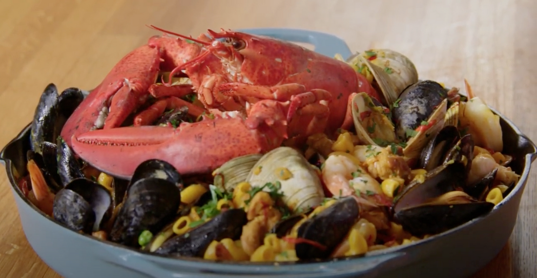 Paella Macaroni Recipe from Global Soul Kitchen