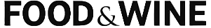 The image shows the text "FOOD & WINE" in bold black letters.