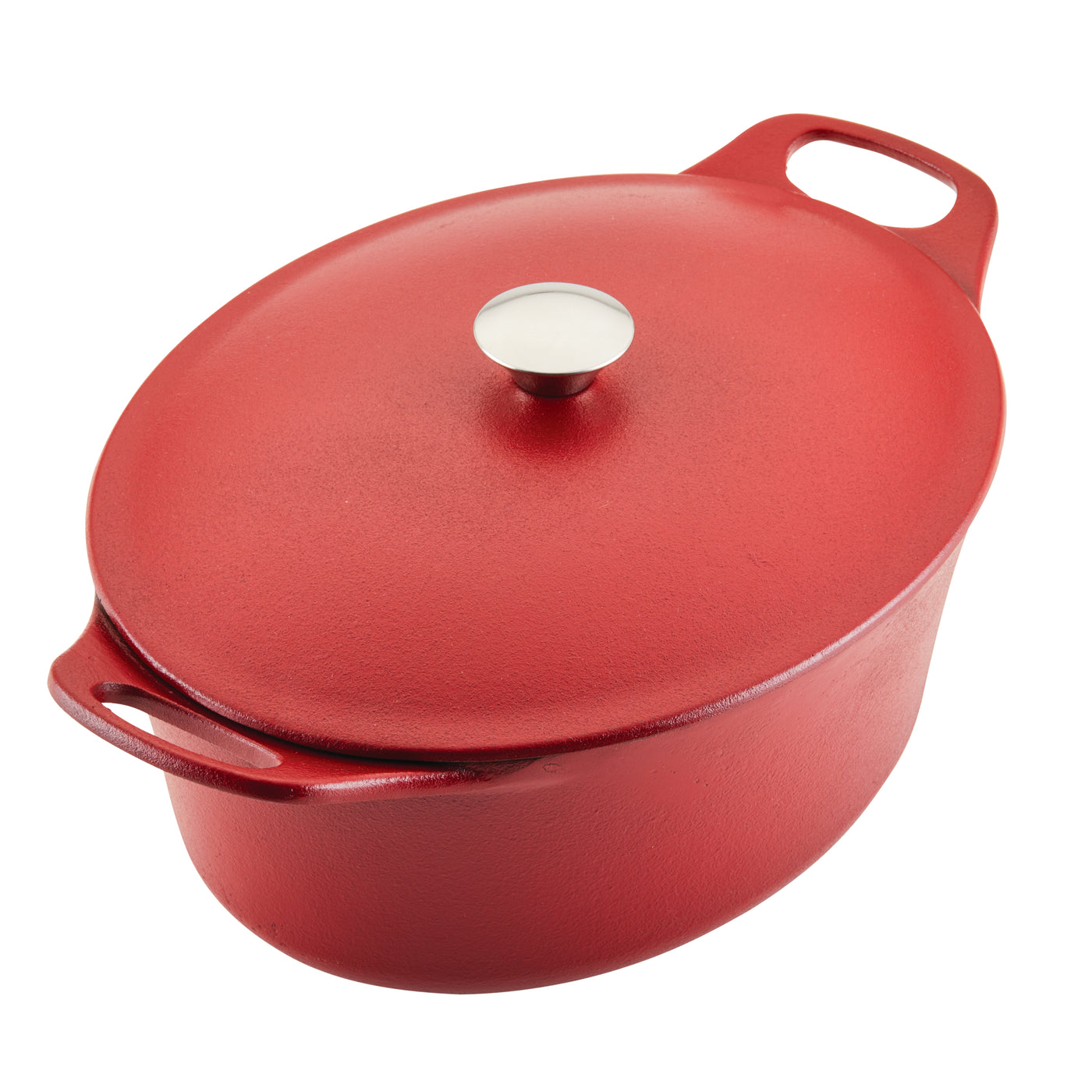 Premium RUST-RESISTANT™ Cast Iron Dutch Oven | Red