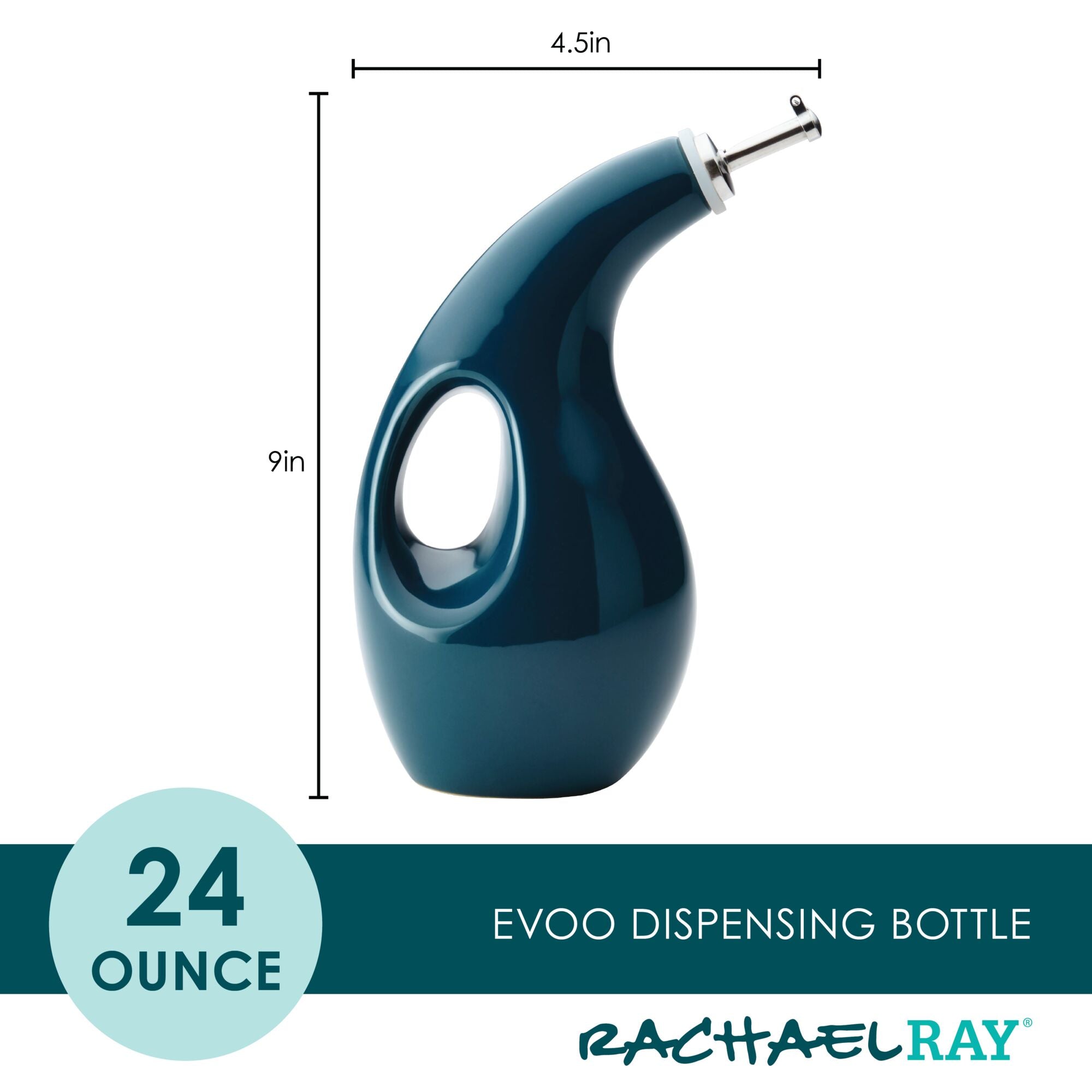 24-Ounce EVOO Bottle | Marine Blue