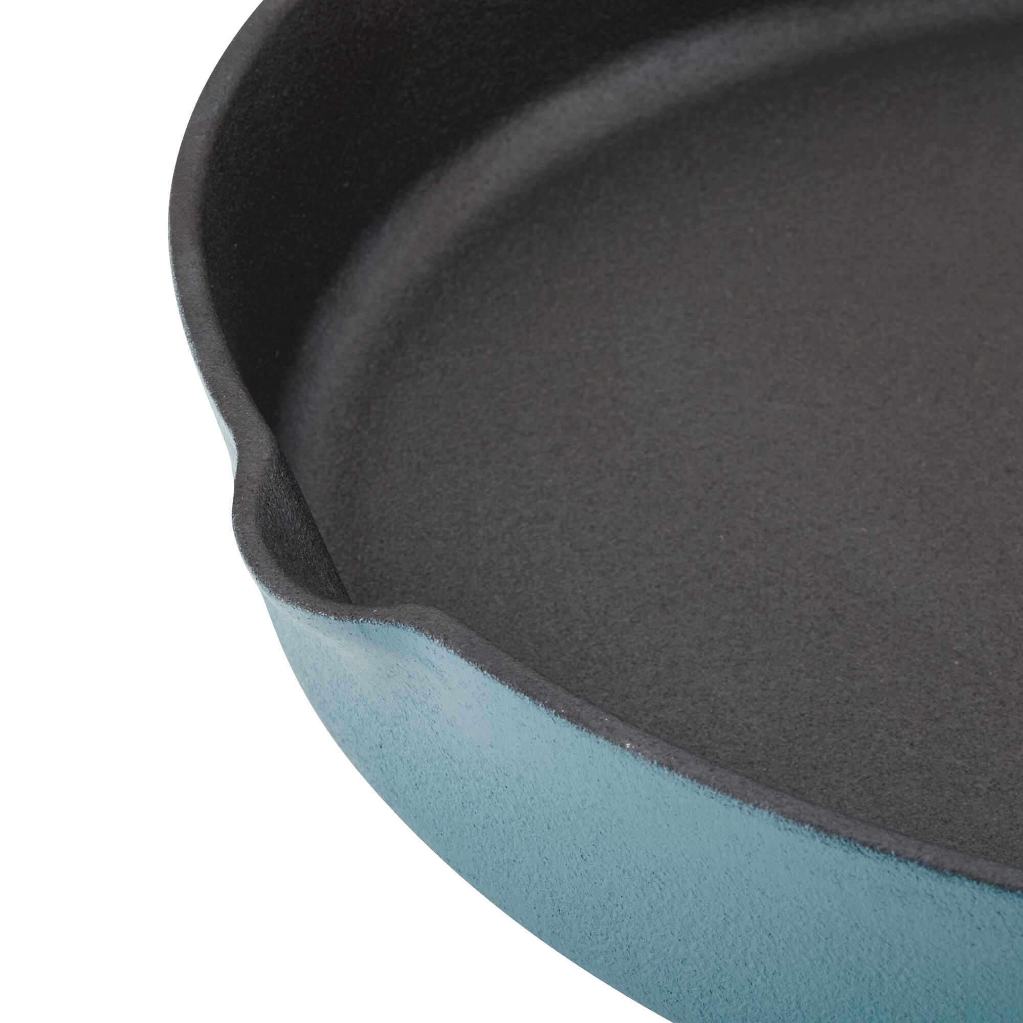 12-Inch RUST-RESISTANT™ Cast Iron Skillet | Agave Blue