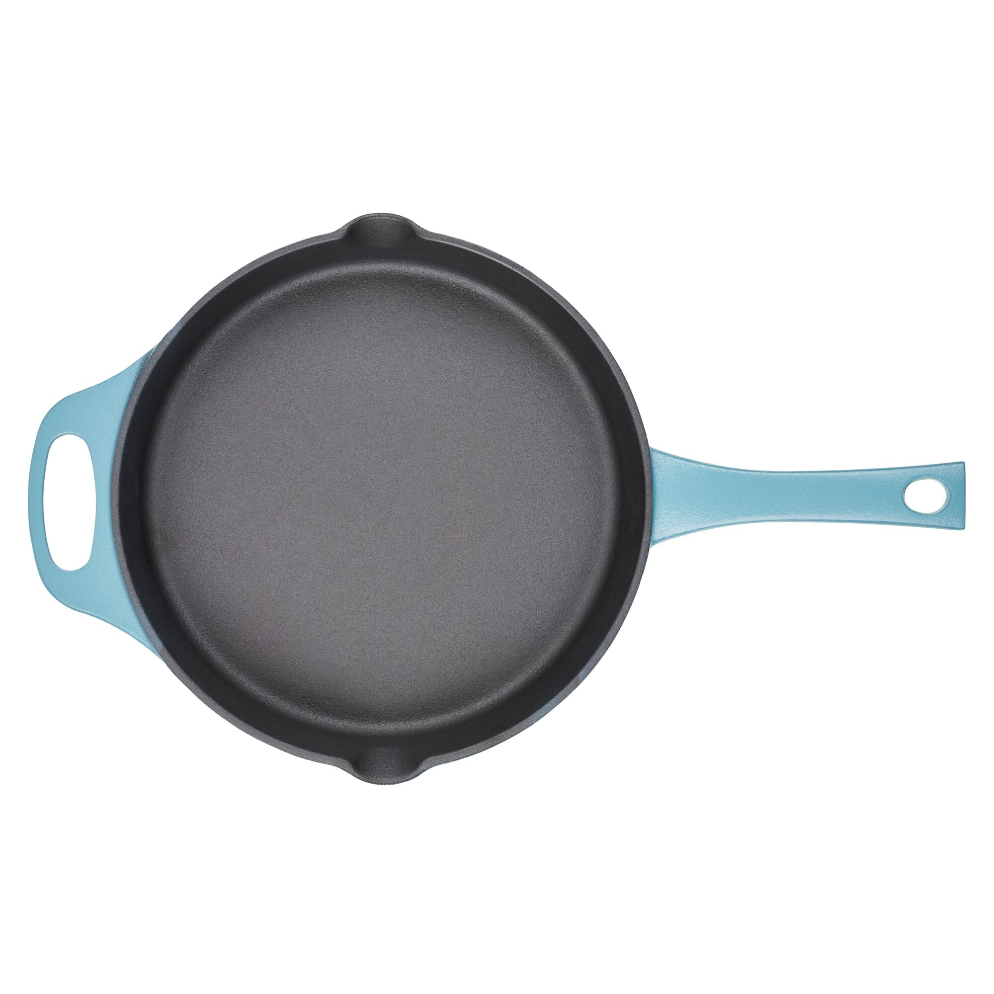 Premium RUST-RESISTANT™ Cast Iron Skillet | Agave Blue