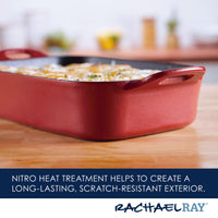 Premium RUST-RESISTANT™ Cast Iron Baker | Red