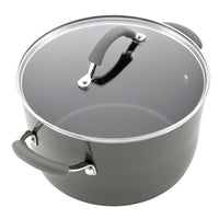 14-Piece Nonstick Cookware and Measuring Cup Set | Sea Salt Gray