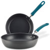9.5" and 11.75" Frying Pan Set | Teal