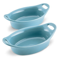 2-Piece 12-Ounce Au Gratin Dipping Cups Set | Agave Blue