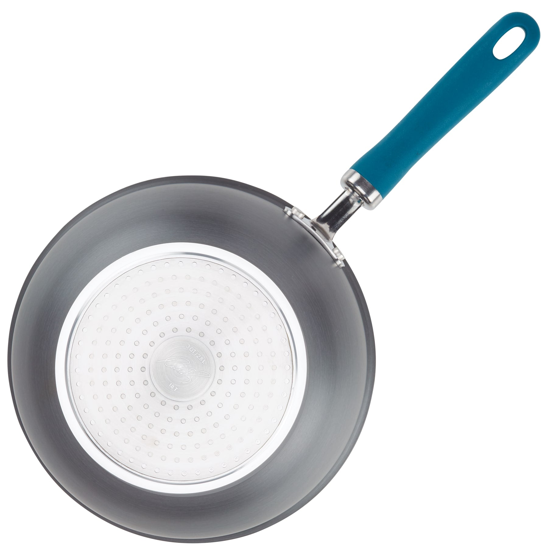 Cookware Hard Anodized 3-Quart Covered Saucier