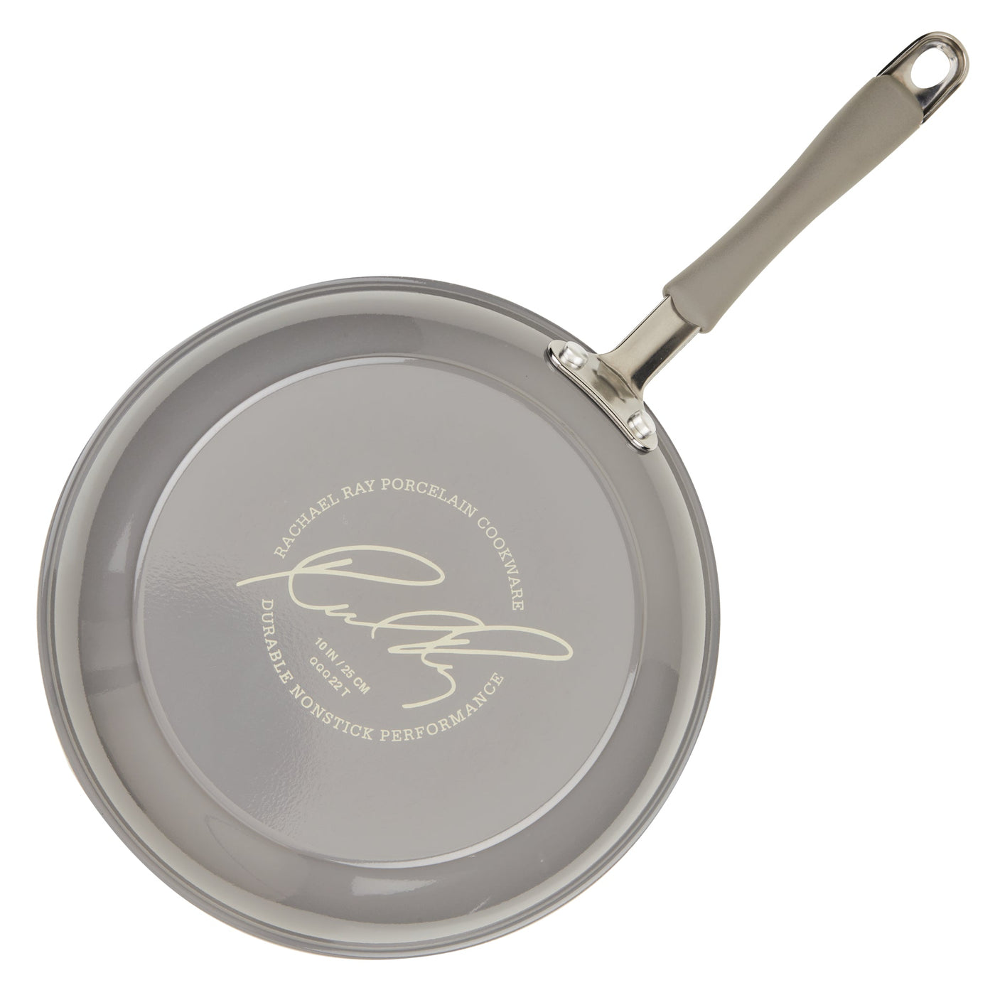 14-Piece Nonstick Cookware and Measuring Cup Set | Sea Salt Gray