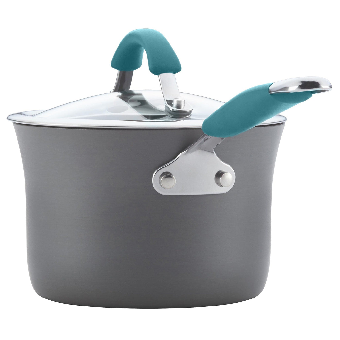 Cookware Hard Anodized 12-Piece Cookware Set | Agave Blue