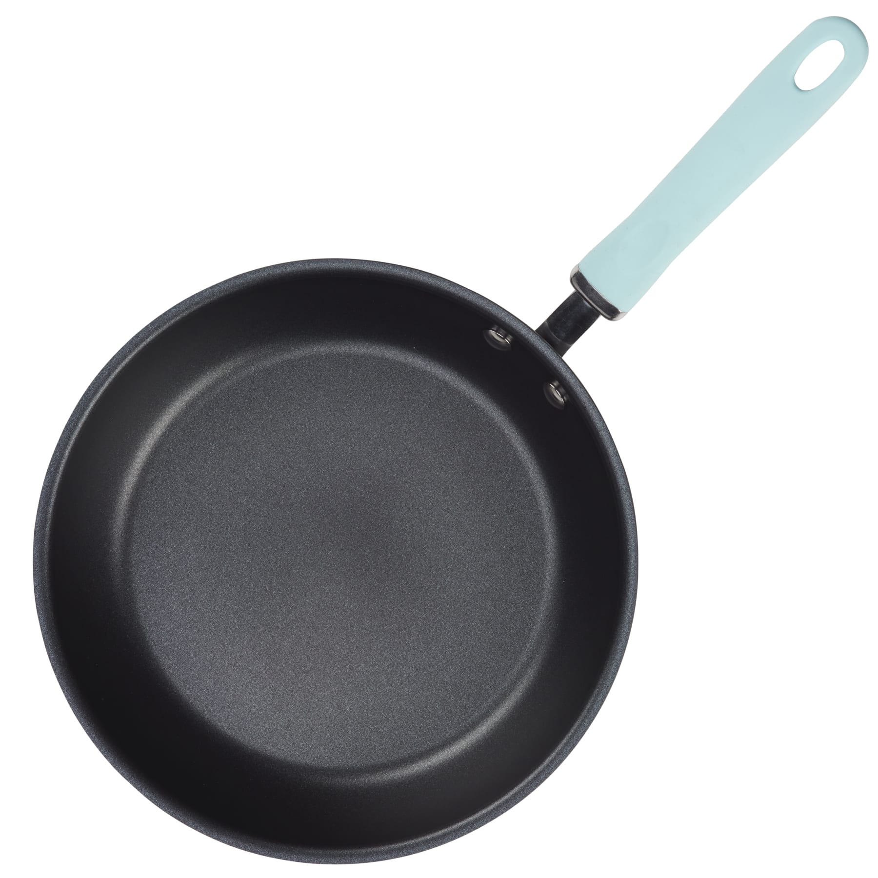 11-Piece Nonstick Cookware Set with light blue handle and advanced coating.