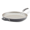 14.5" Nonstick Induction Frying Pan with helper handle, dishwasher safe.