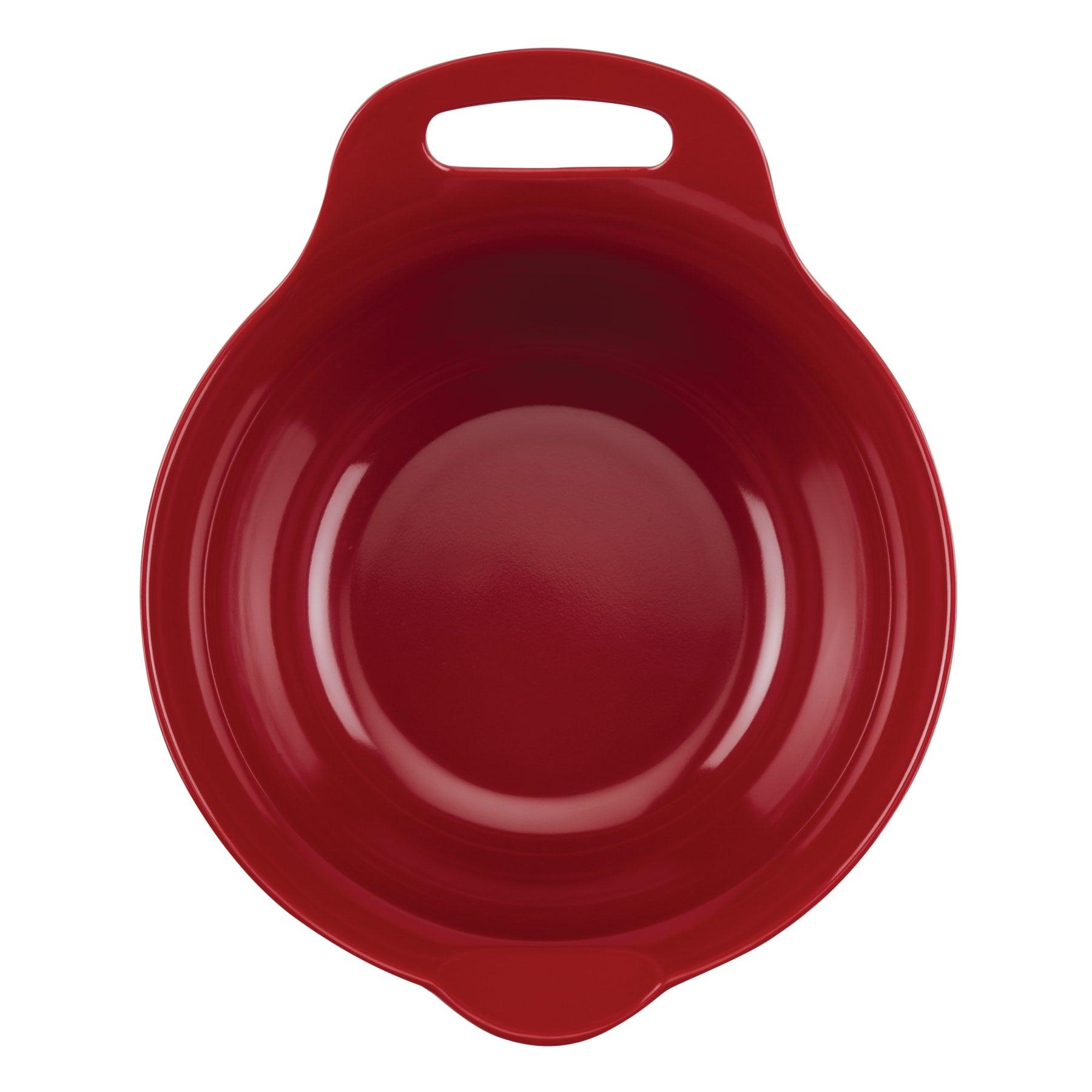 Tools and Gadgets 2-Qt. & 3-Qt. Nesting Mixing Bowl Set | Red/Gray