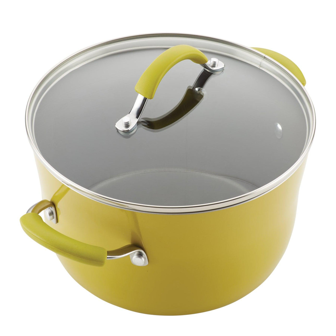 Cookware 12-Piece Cookware Set | Lemongrass Green