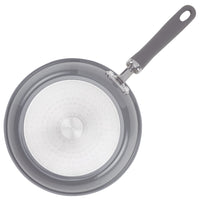 Cookware 9.5" Covered Deep Frying Pan | Gray Shimmer