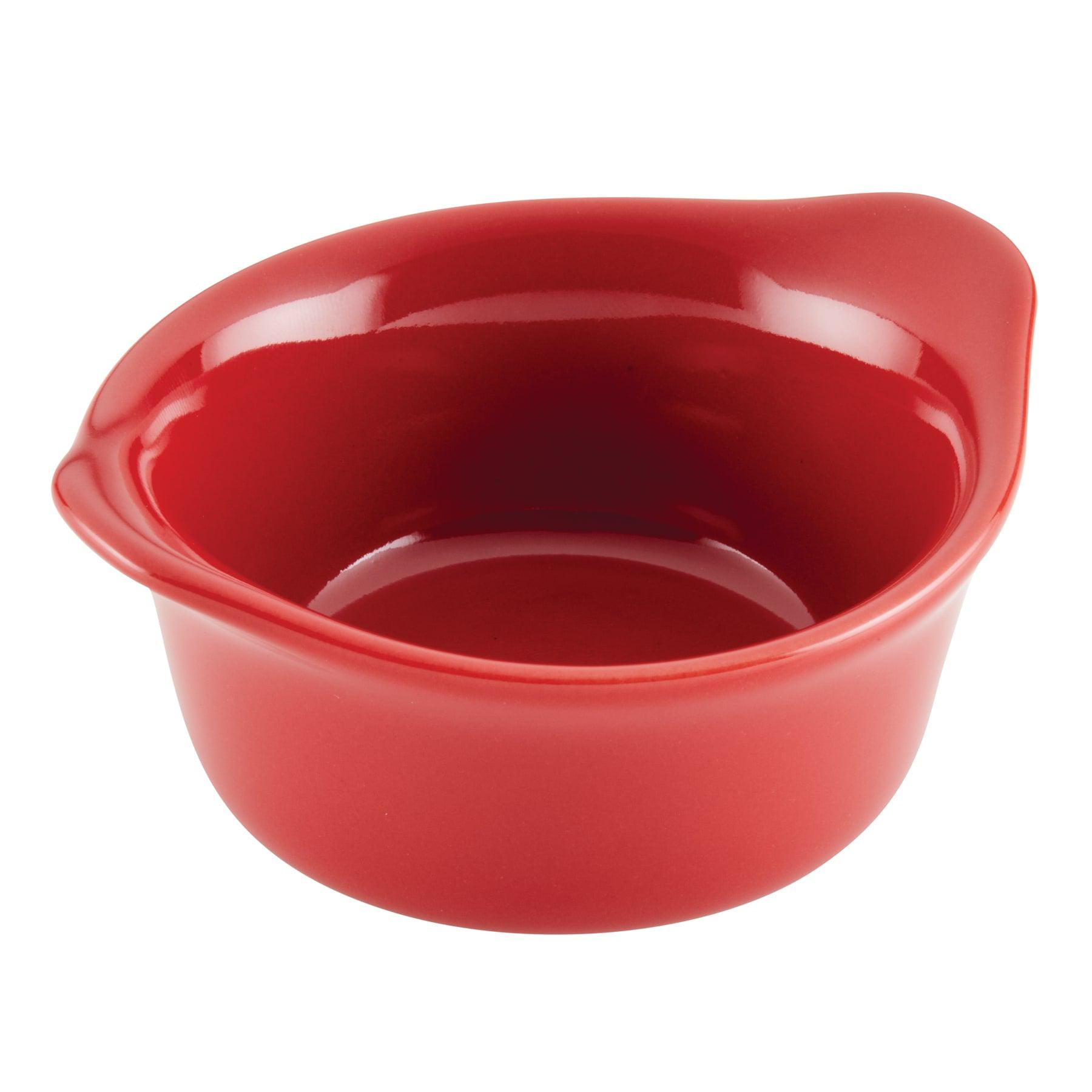 Serveware 4-Piece 3.7-Oz. Ceramic Dippers | Red