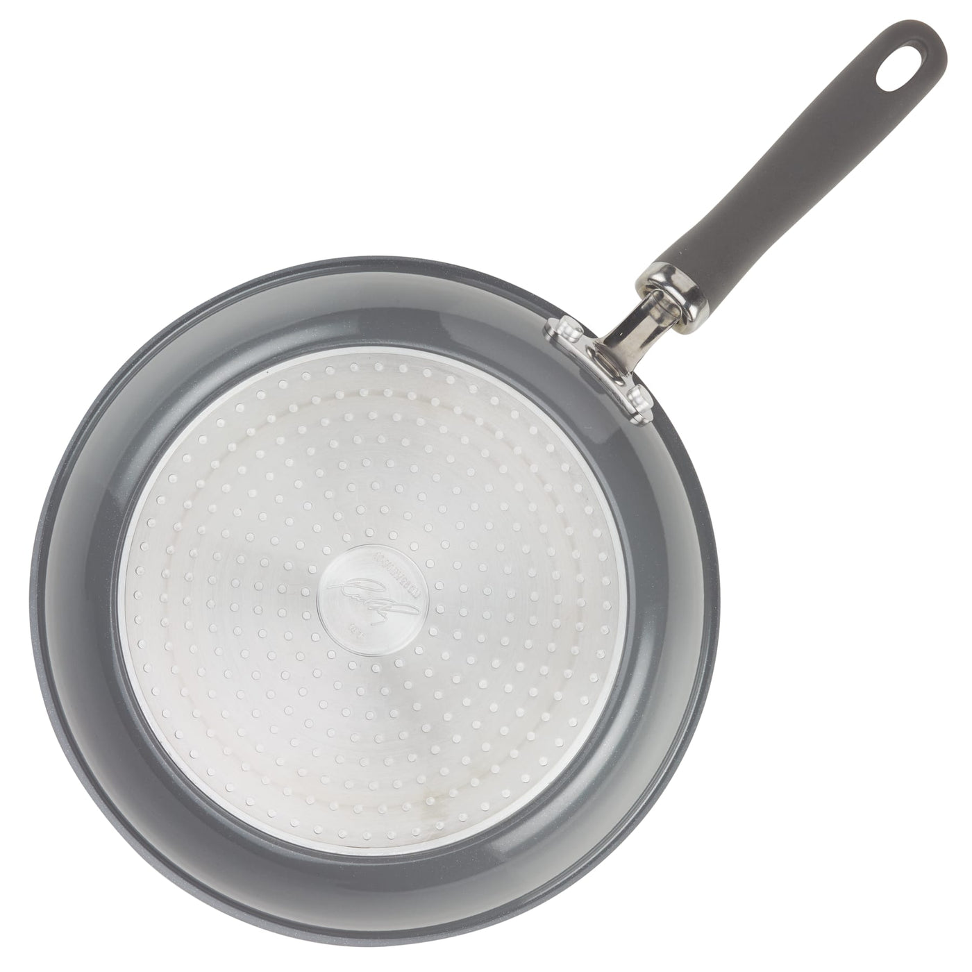 13-Piece Nonstick Induction Cookware Set with black handle on white background.