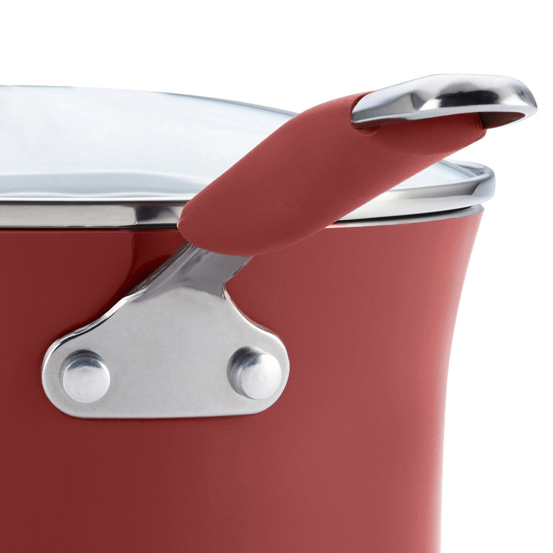 Cookware 12-Piece Cookware Set | Cranberry Red