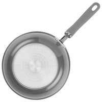 3-Quart Nonstick Induction Chef Pan with metallic bottom and long handle.