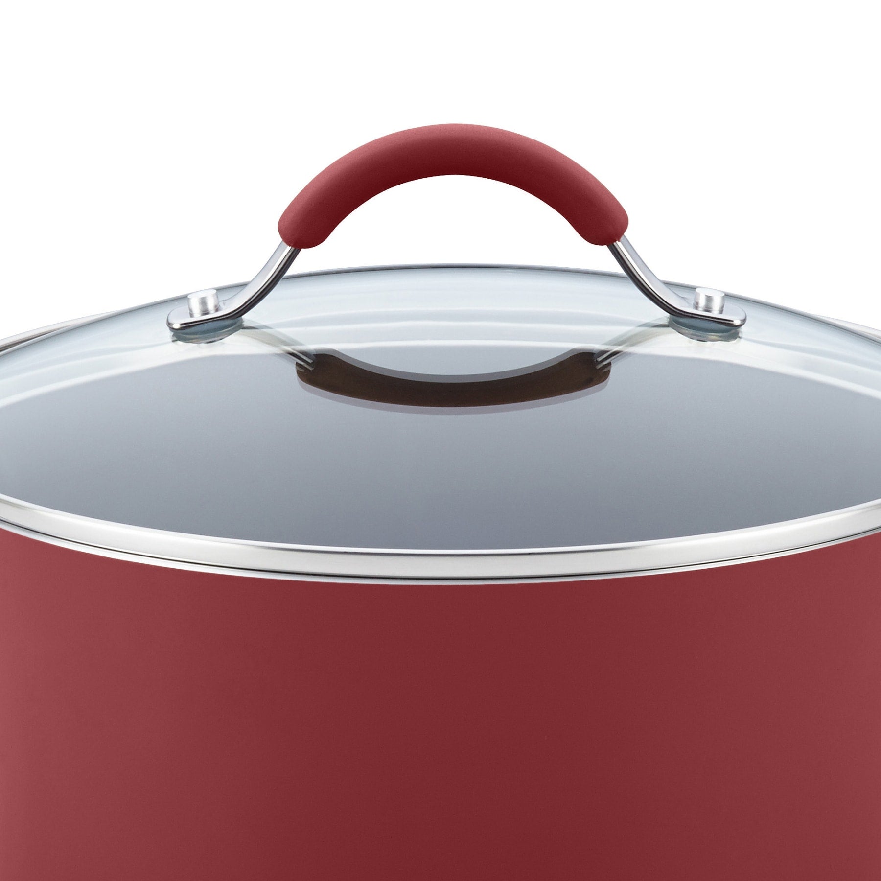 Cookware 12-Piece Cookware Set | Cranberry Red