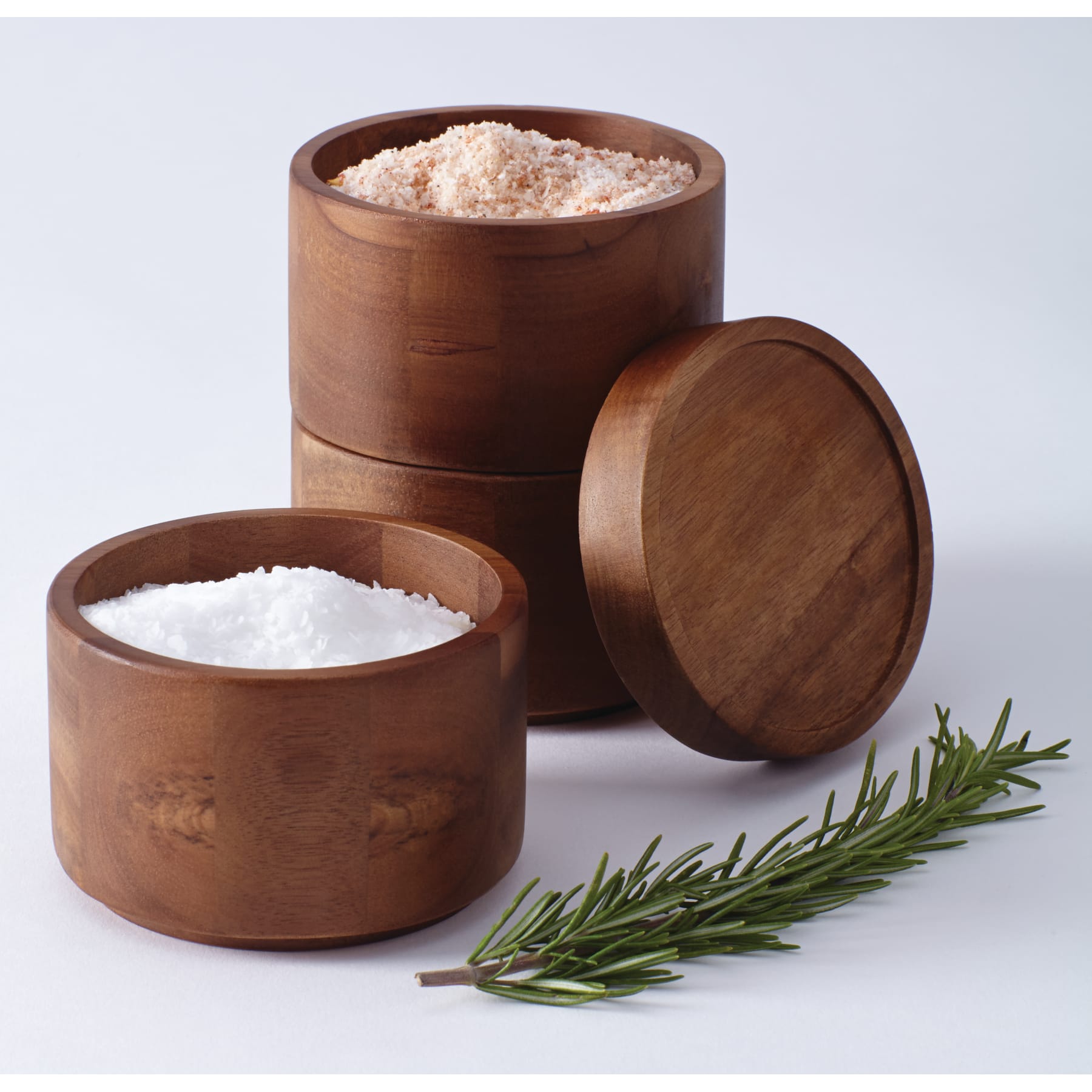 Food Storage 3-Tier Stacking Salt Box