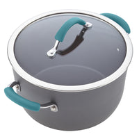 Cookware Hard Anodized 12-Piece Cookware Set | Agave Blue